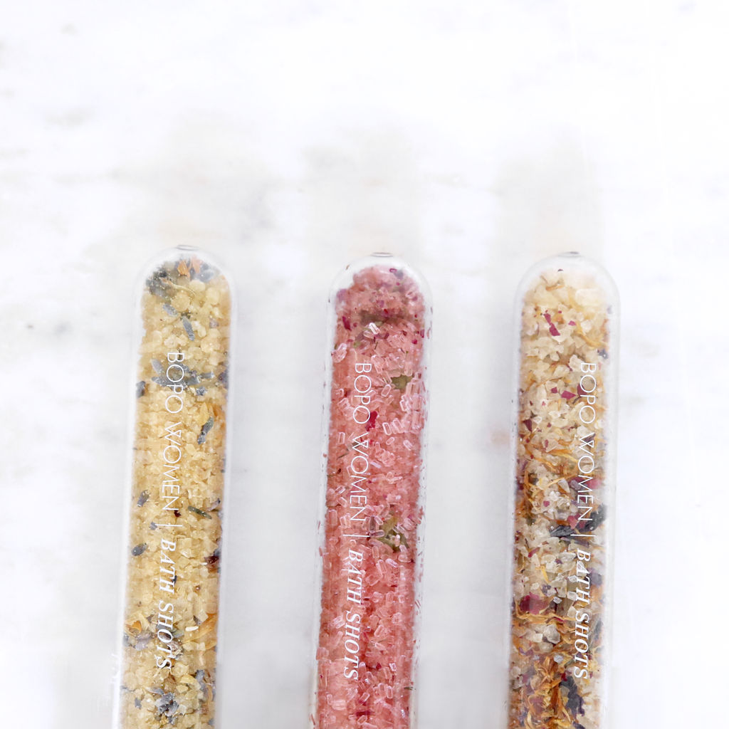 Bopo Women bath triogy set | bopo | the ivy plant studio | bath soak
