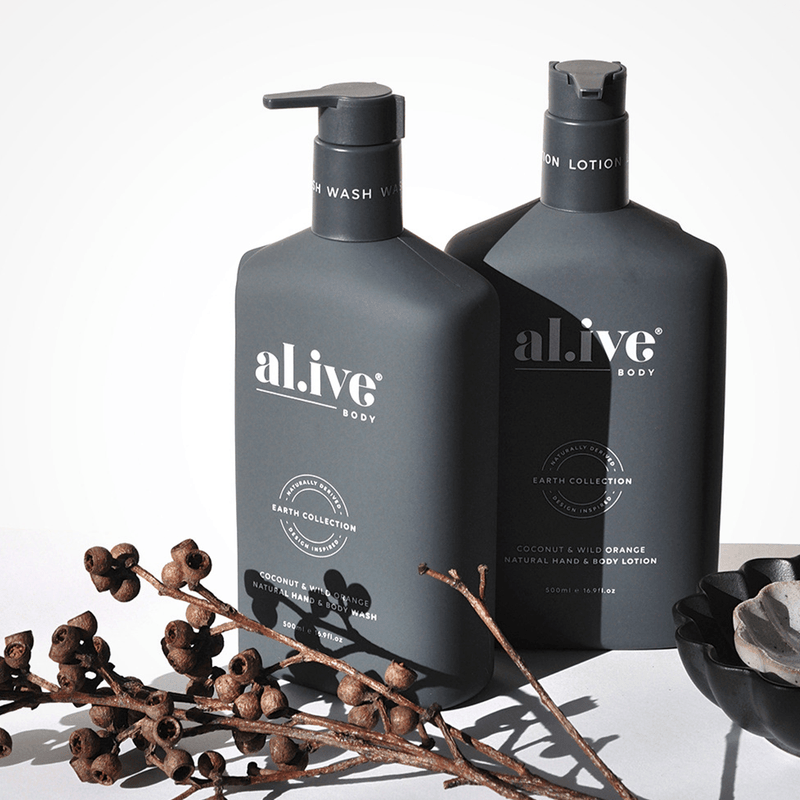 Alive Body Coconut & Orange hand and body Lotion | The Ivy Plant Studio | Phillip Island |