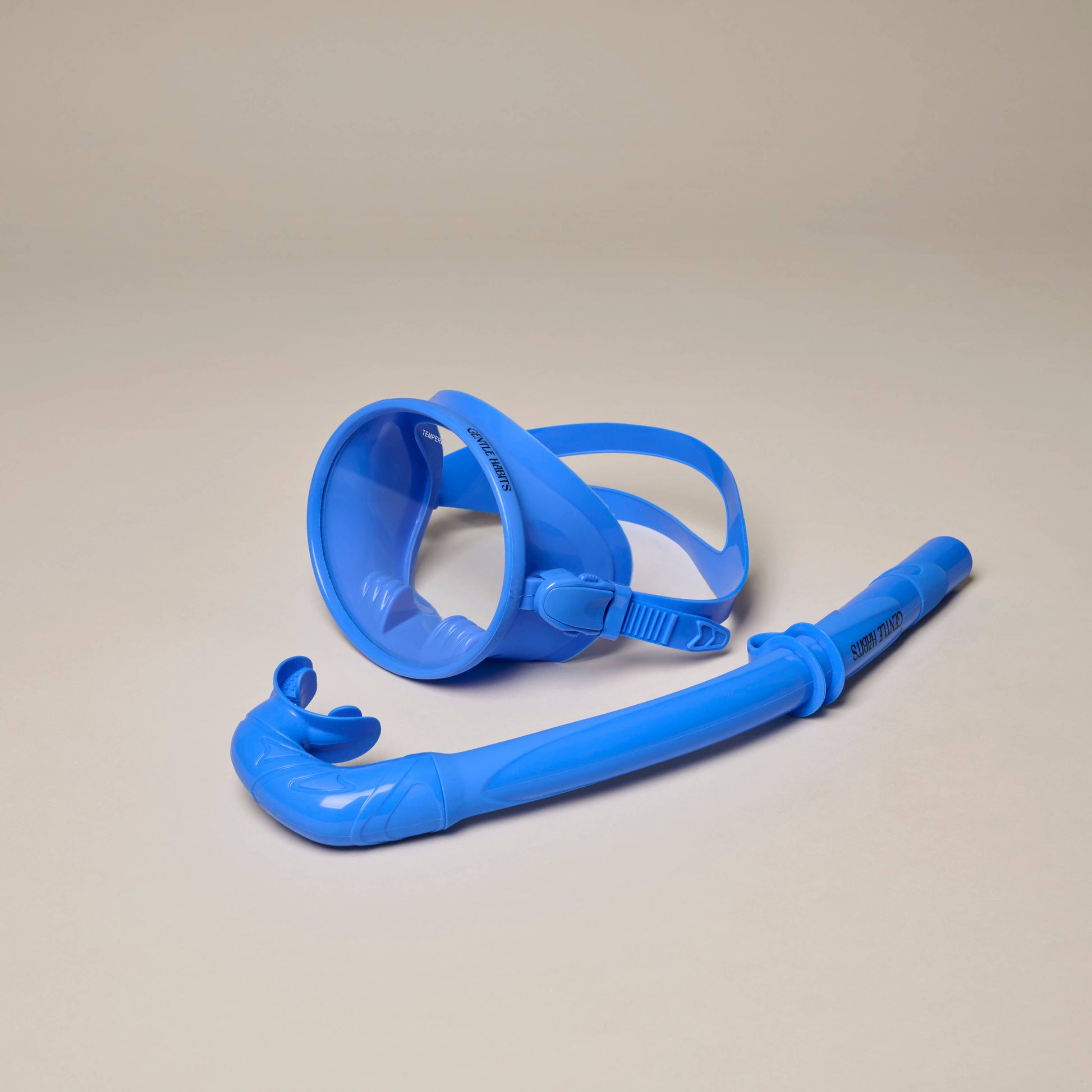 Gentle Habits Dive Mask and Snorkel Set - IMMERSION BLUE | The Ivy Plant Studio 