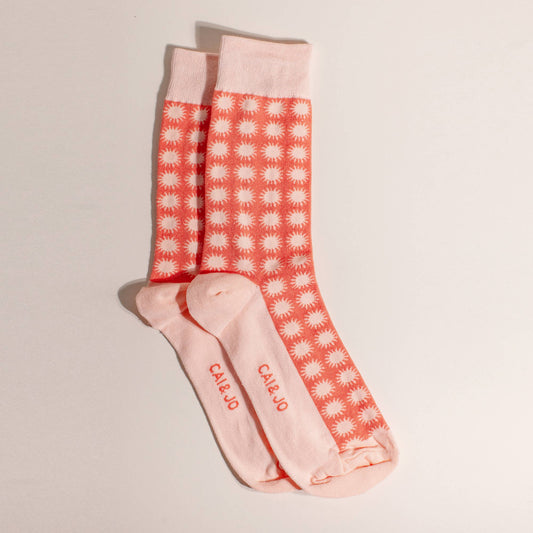 Cai & Jo Sunshine socks | The Ivy Plant Studio 