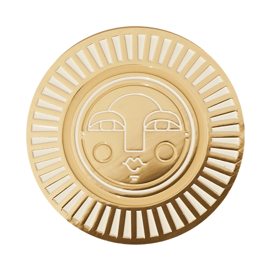 Cai & Jo The Sol Coaster in warm beige | The Ivy Plant Studio 