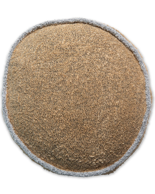 Kip & Co APRICOT DELIGHT ROUND BOUCLE CUSHION | The Ivy Plant Studio 