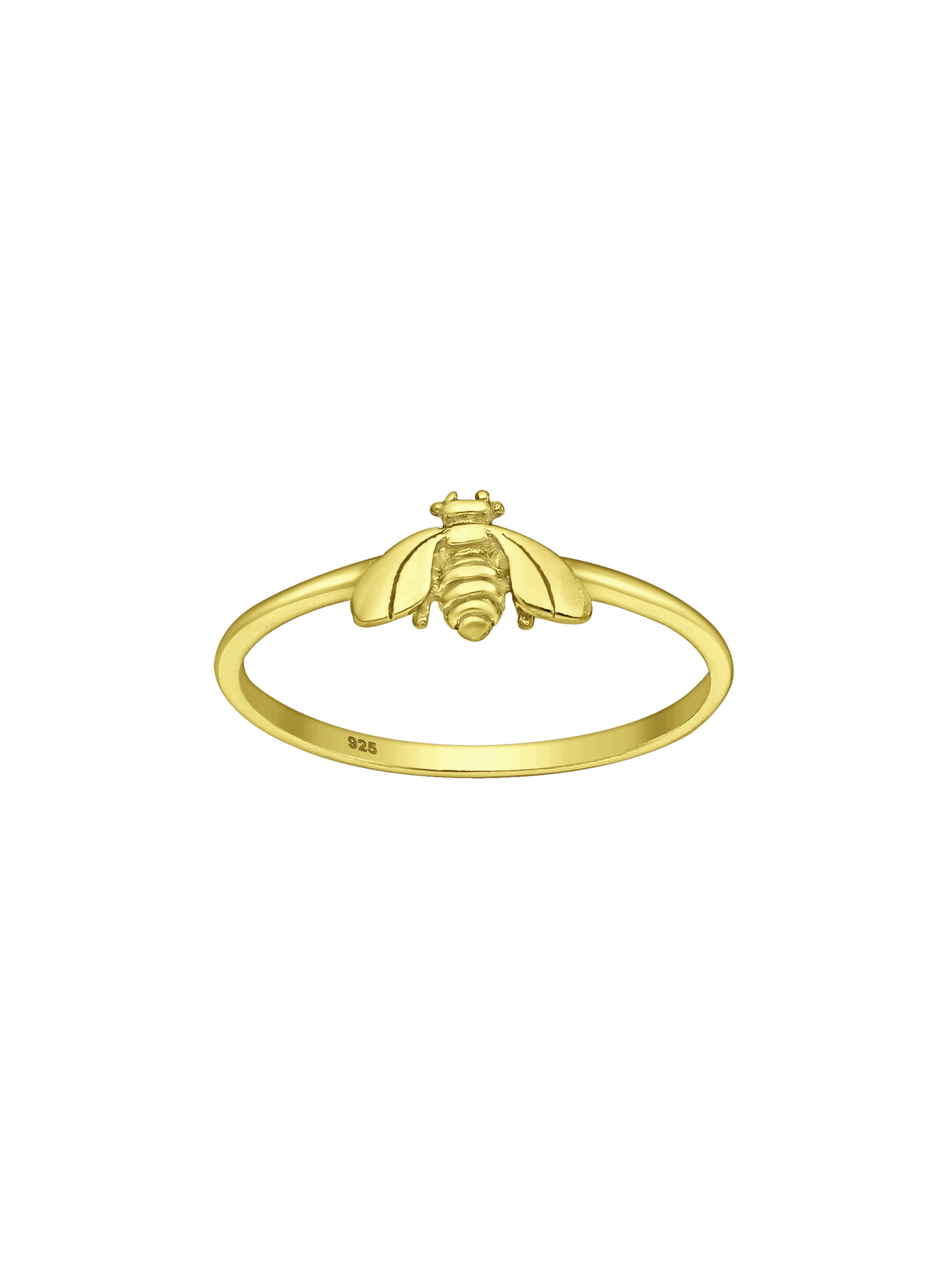 Alesi Creative Bee Ring Gold | The Ivy Plant Studio