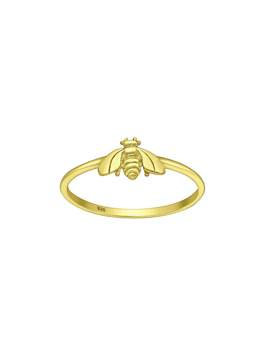 Alesi Creative Bee Ring Gold | The Ivy Plant Studio
