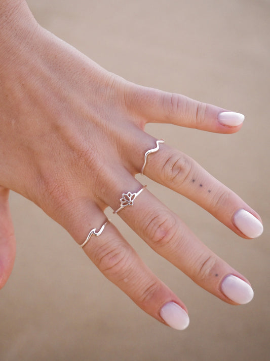 Curvey Ring Silver