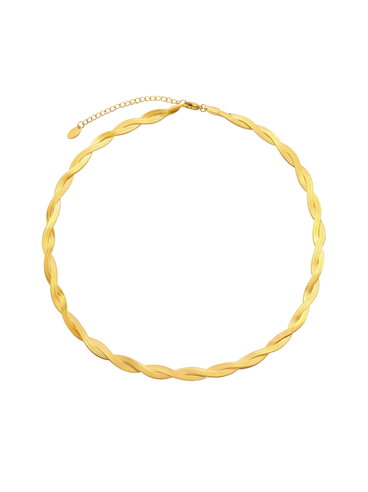 Alesi Creative Milos Twist Necklace | The Ivy Plant Studio