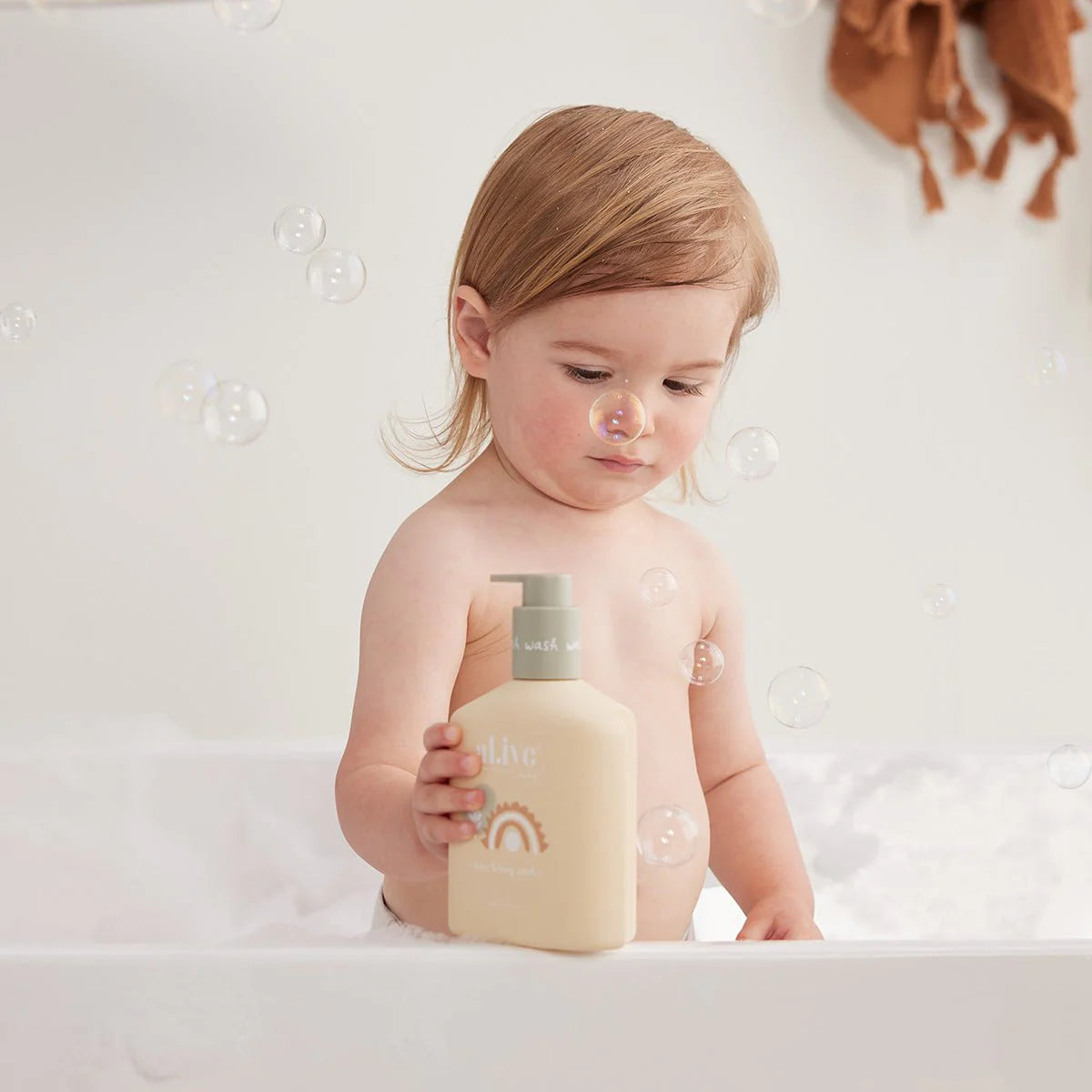 Alive Body Gentle Pear Duo, Baby Bath, The Ivy Plant Studio, Baby Lotion