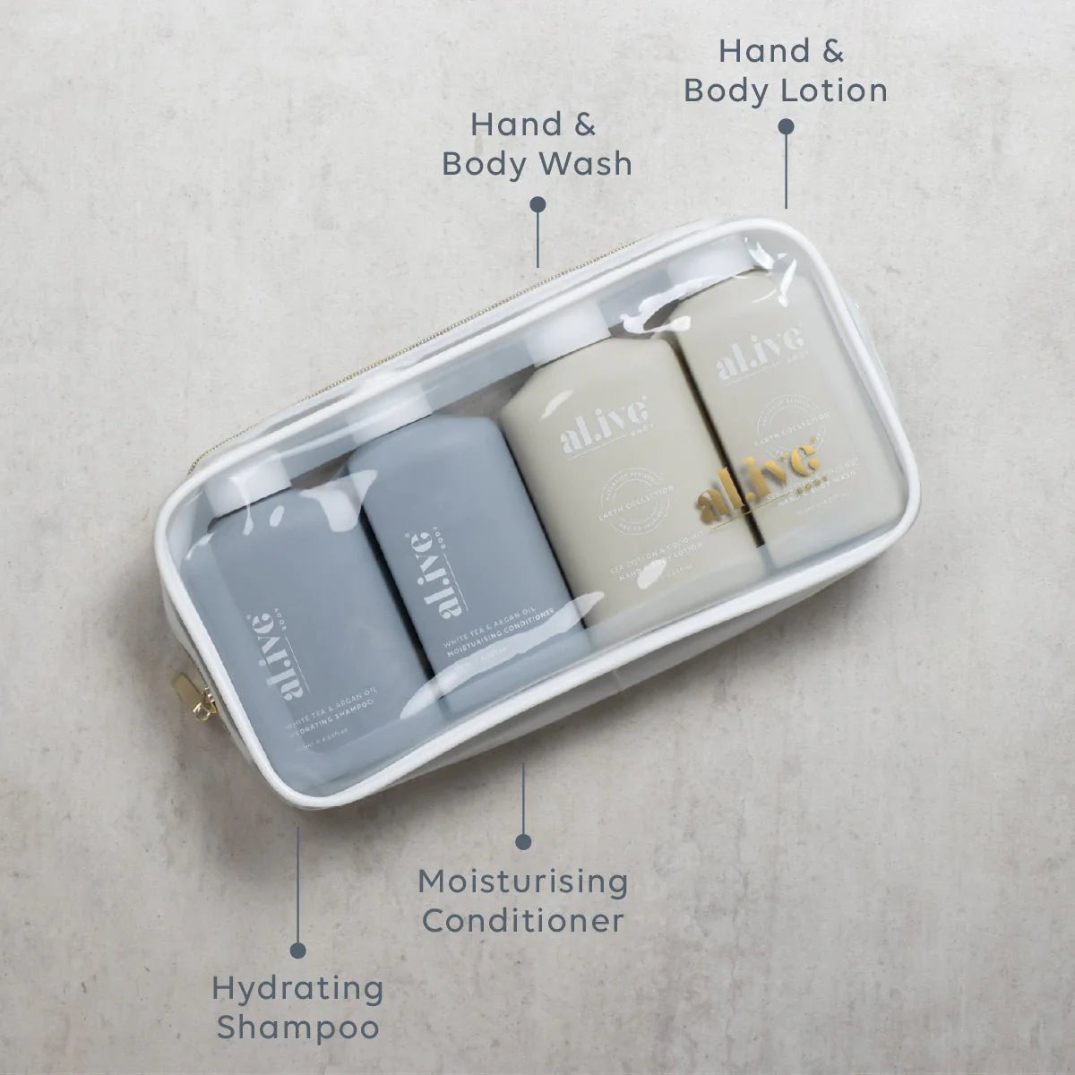 Alive Body Hair + Body Travel Pack | The Ivy Plant Studio