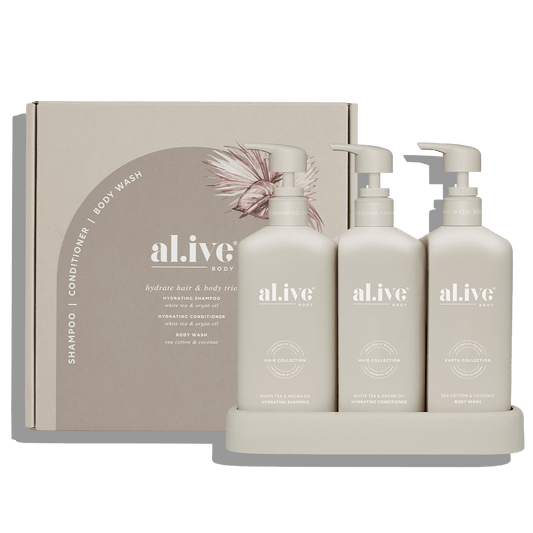 Alive Body Hair & Body Trio - Hydrate | The Ivy Plant Studio