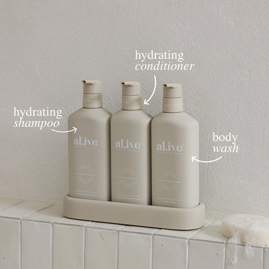 Alive Body Hair & Body Trio - Hydrate | The Ivy Plant Studio