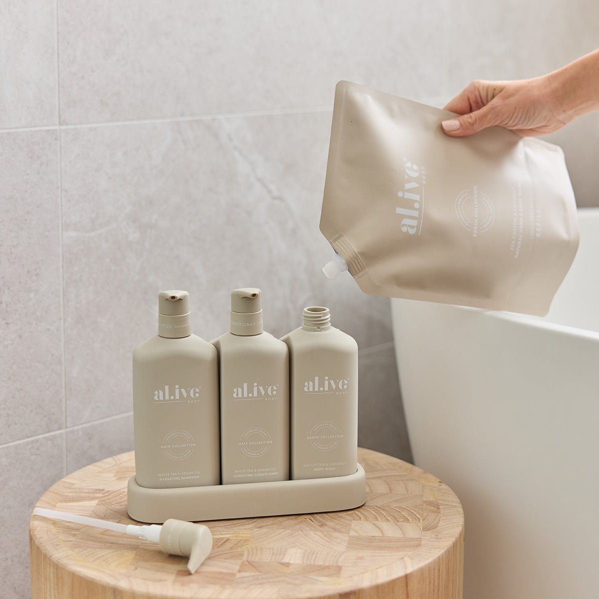 Alive Body Hair & Body Trio - Hydrate | The Ivy Plant Studio