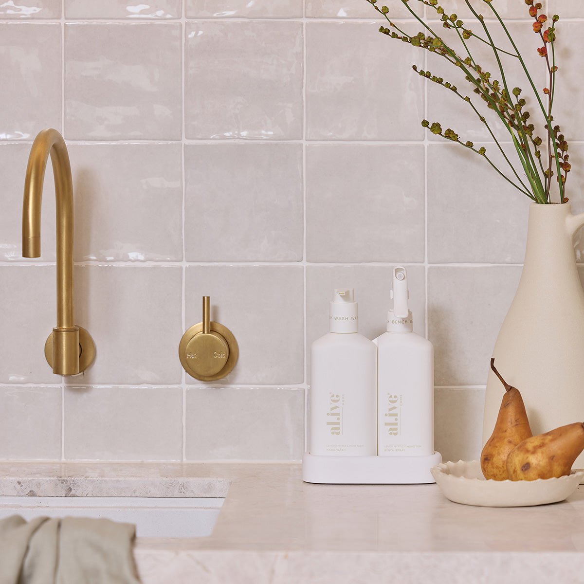 Alive Body Kitchen Duo - Lemon Myrtle & Honeydew | The Ivy Plant Studio