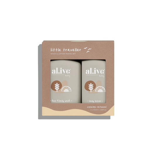 Alive Body Little Traveller - Wash & Lotion Travel Set | The Ivy Plant Studio 
