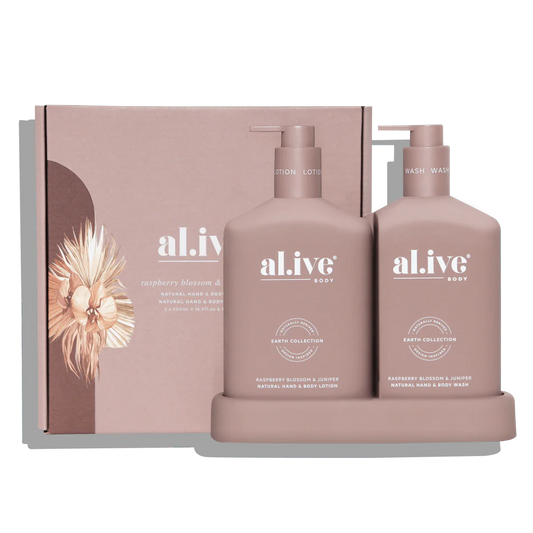 Alive Body Raspberry Blossom & Juniper Duo | The Ivy Plant Studio