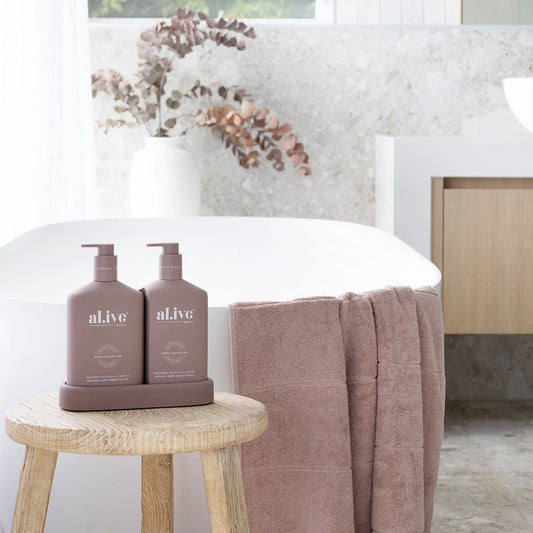 Alive Body Raspberry Blossom & Juniper Duo | The Ivy Plant Studio