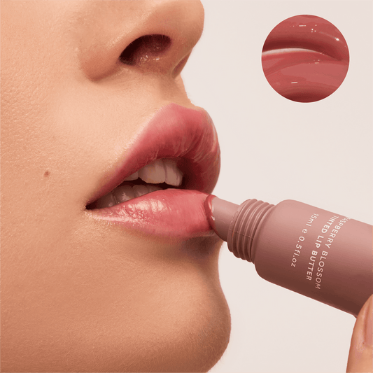 Alive Body Tinted Lip Butter - Raspberry Blossom | The Ivy Plant Studio 