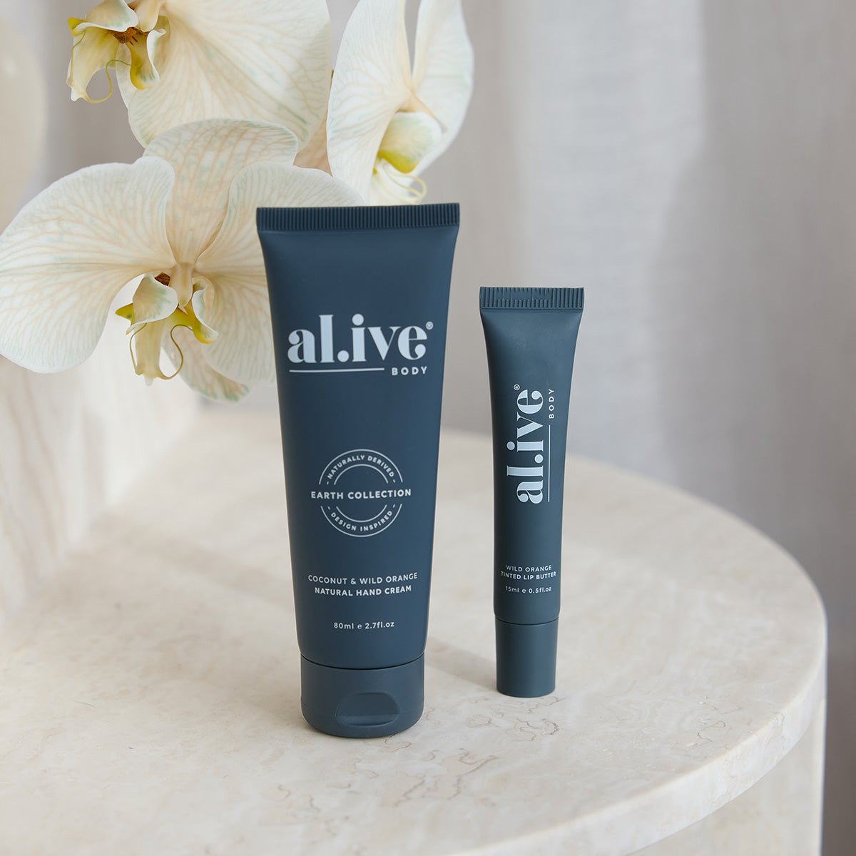 Alive Body Tinted Lip Butter - Wild Orange | The Ivy Plant Studio 