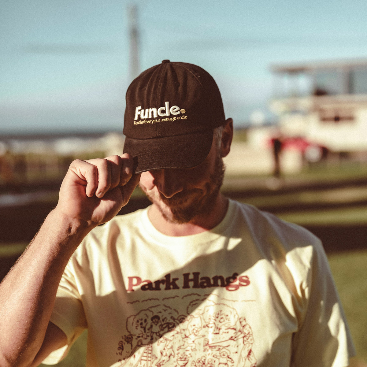 BANABAE FUNCLE CORD CAP - WASHED BLACK | The Ivy Plant Studio