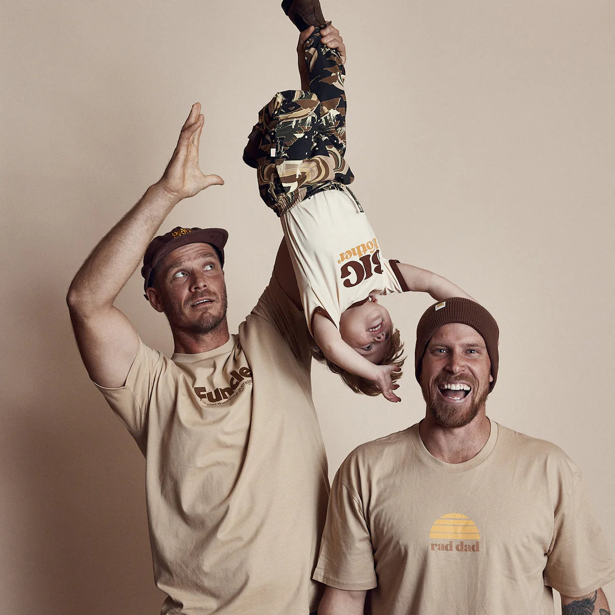 BANABAE FUNCLE COTTON TEE - TAN | THE IVY PLANT STUDIO 