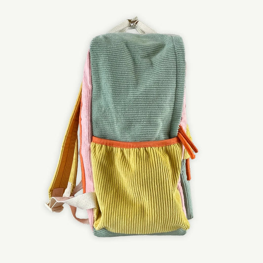 Banabae CORDUROY SPLICE ECO KIDS BACKPACK - CANDY, The Ivy Plant Studio