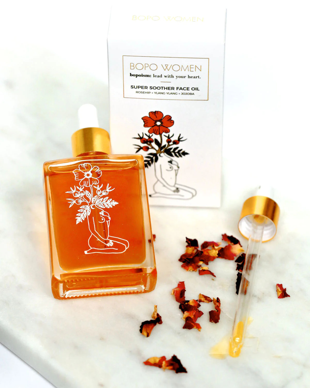Bopo Women Super Soother Face Oil | The Ivy Plant Studio | Bopo | 