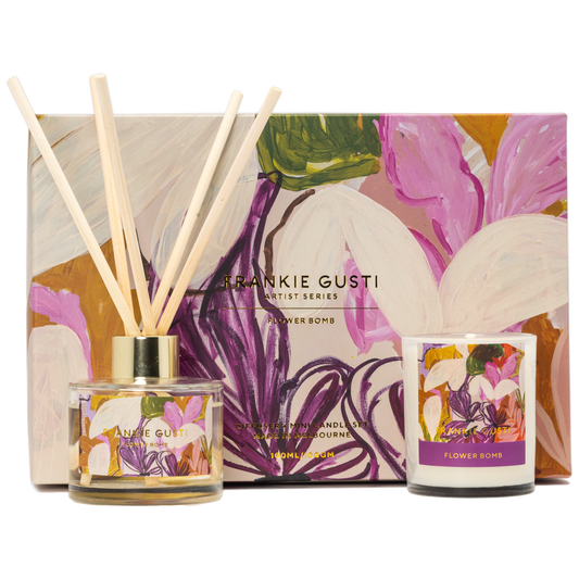 FRANKIE GUSTI ARTIST SERIES DUO- FLOWER BOMB | THE IVY PLANT STUDIO 