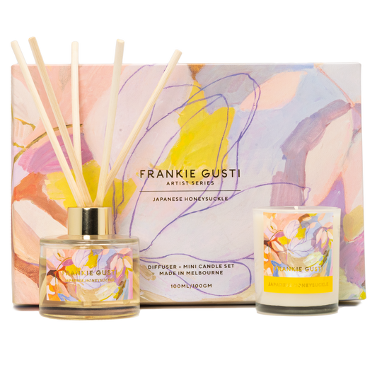 FRANKIE GUSTI ARTIST SERIES DUO- JAPANESE HONEYSUCKLE | THE IVY PLANT STUDIO 