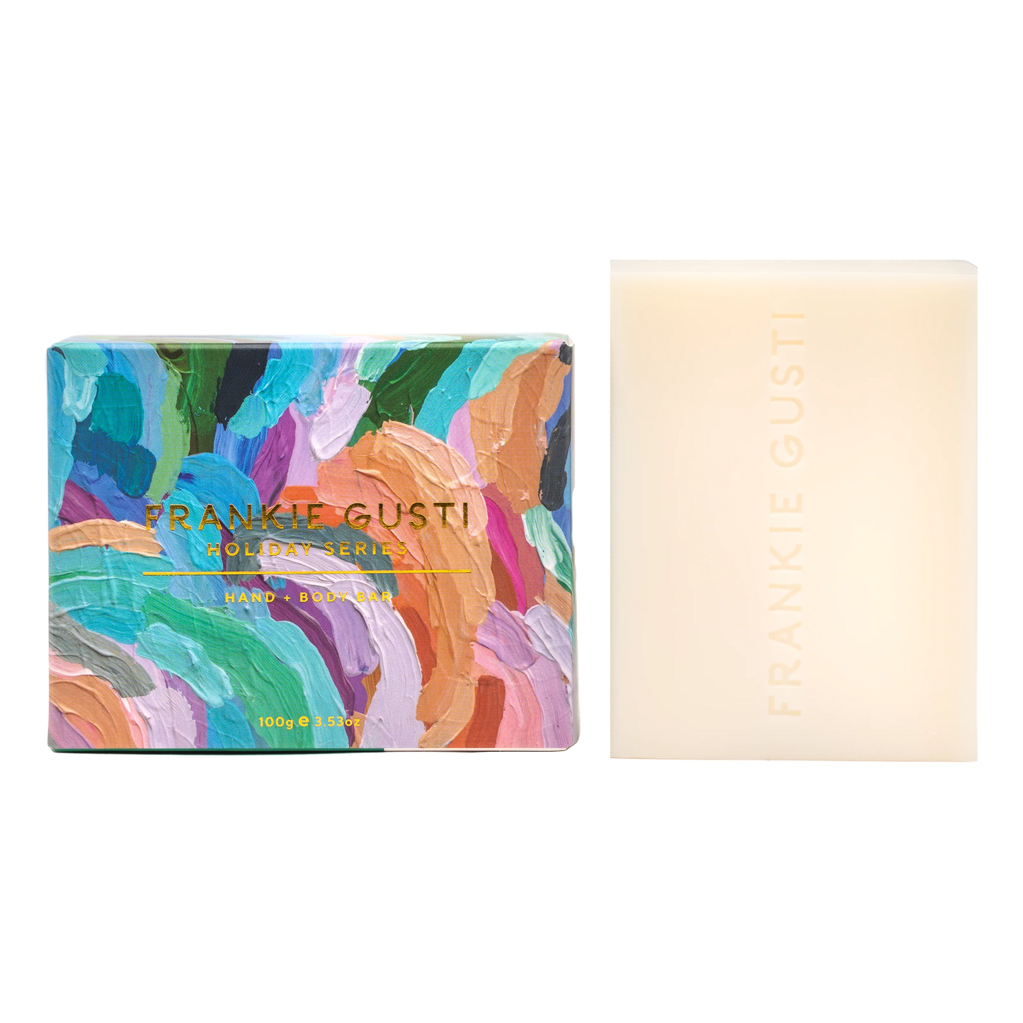 FRANKIE GUSTI DECEMBER DAYS | HOLIDAY HAND + BODY BAR | THE IVY PLANT STUDIO 