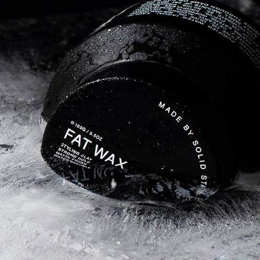 Solid State, Fat Wax, Hair Styling, Mens wax, mens styling clay, the ivy plant studio
