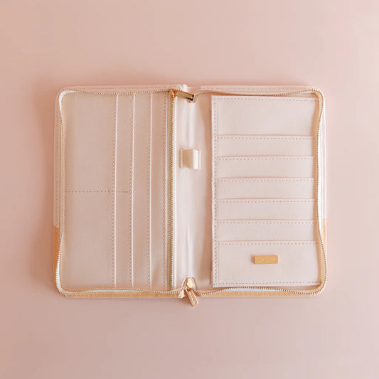 Fox & Fallow Carmel Ripple Travel Wallet | The Ivy Plant Studio 