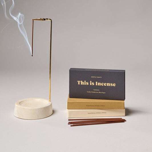 Gentle Habits Ceramic Incense Clip Holder | The Ivy Plant Studio 