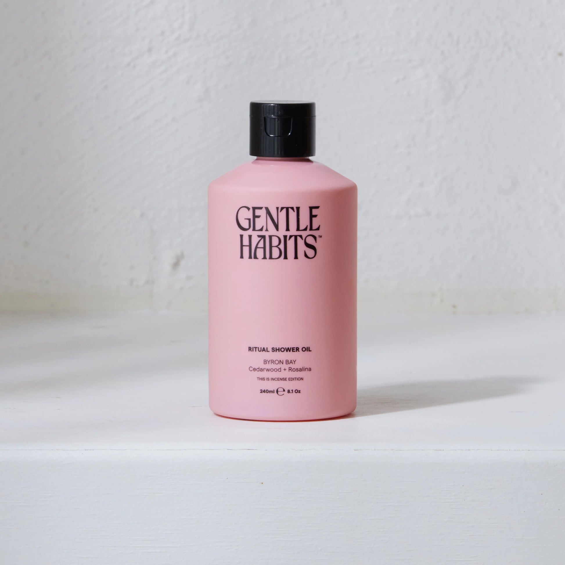 Gentle Habits Ritual Shower Oil Byron Bay, this is incense, the ivy plant studio