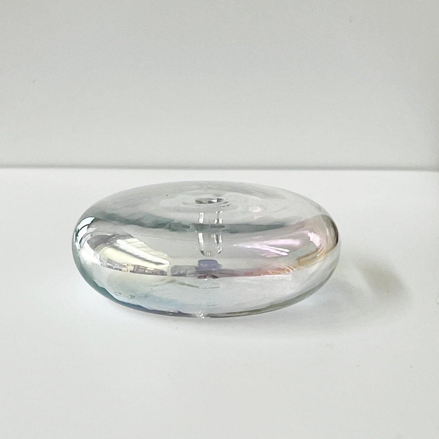 Gentle Habits Glass Vessel Incense Holder IRIDESCENT | The Ivy Plant Studio | This Is Incense