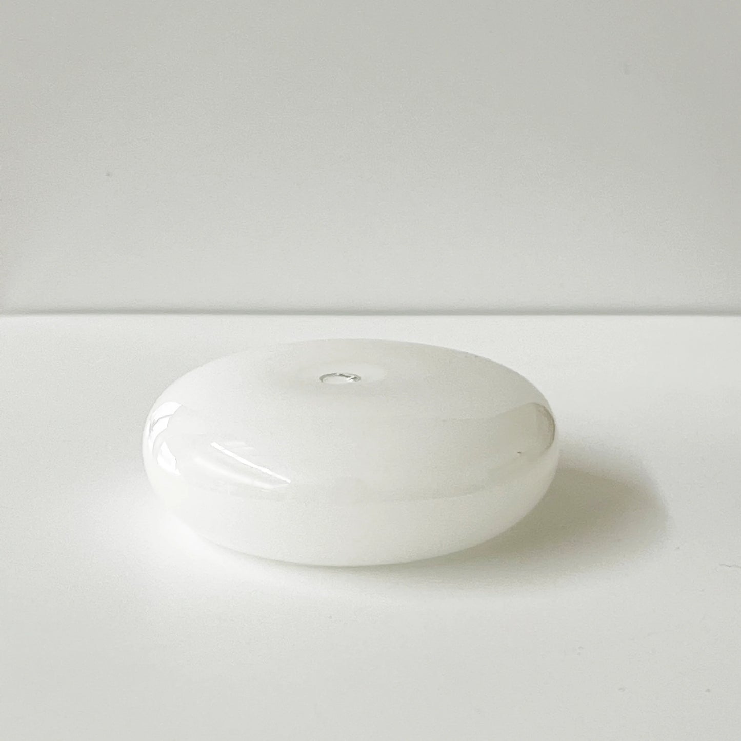 Glass Vessel Incense Holder - WHITE | This Is incense | Gentle Habits