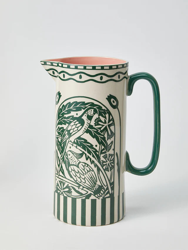 JONES & CO DEL SOL JUG GREEN | THE IVY PLANT STUDIO 