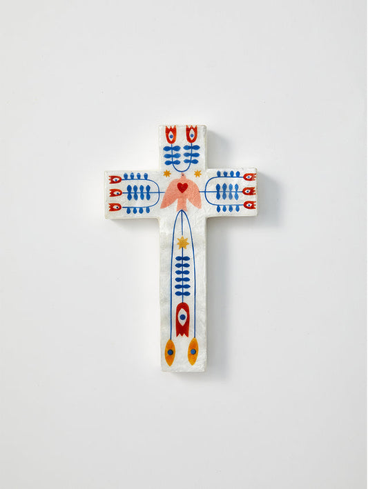 JONES & CO TULUM CROSS SMALL MULTI BIRD | THE IVY PLANT STUIDO