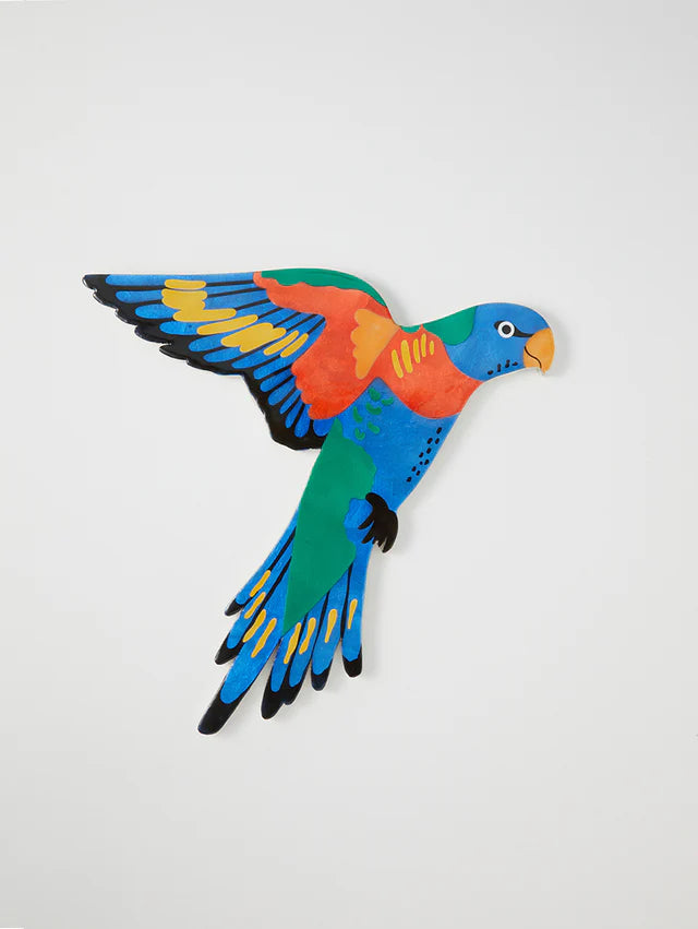 Jones & Co AERIAL LORIKEET WALL ART | The Ivy Plant Studio 
