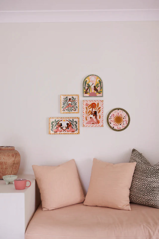 Jones & Co DOWNWARD DOG WALL ART | The Ivy Plant Studio 
