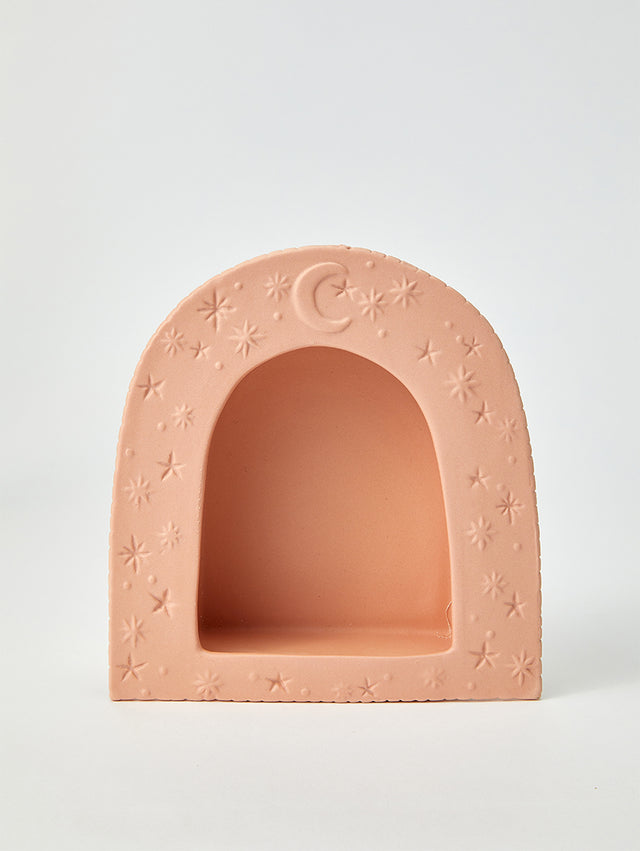 Jones & Co LUNA CLAY WALL SHELF | The Ivy Plant Studio 