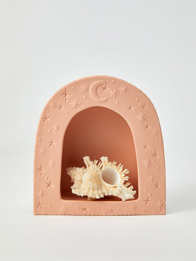 Jones & Co LUNA CLAY WALL SHELF | The Ivy Plant Studio 