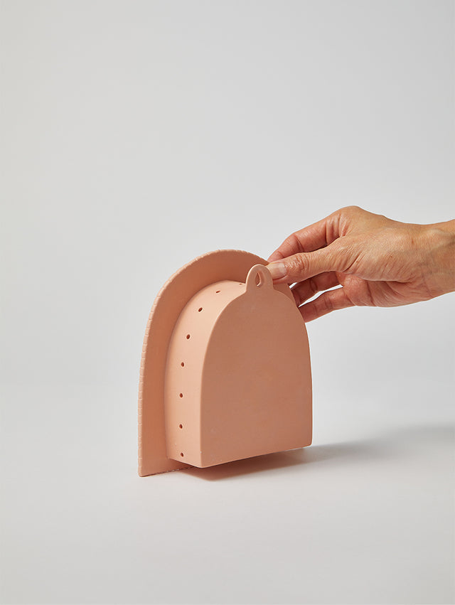 Jones & Co LUNA CLAY WALL SHELF | The Ivy Plant Studio 