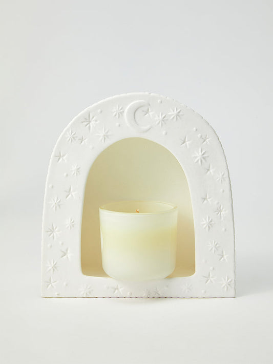 Jones & Co LUNA WHITE WALL SHELF | The Ivy Plant Studio 