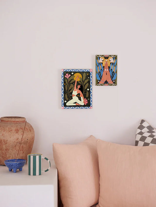 Jones & Co SUN MUDRA GREEN WALL ART | The Ivy Plant Studio 