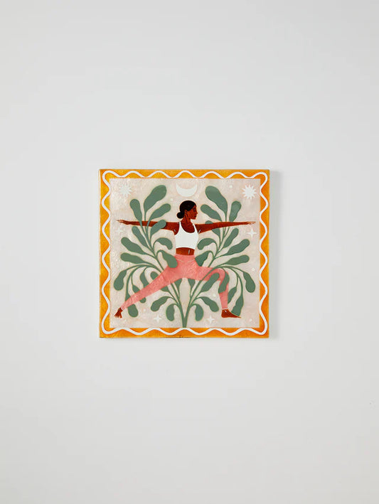 Jones & Co WARRIOR 2 WALL ART | The Ivy Plant Studio 
