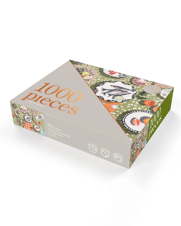 Journey Of Something - TABLE BY THE SEA 1000 PIECE PUZZLE | The Ivy Plant Studio
