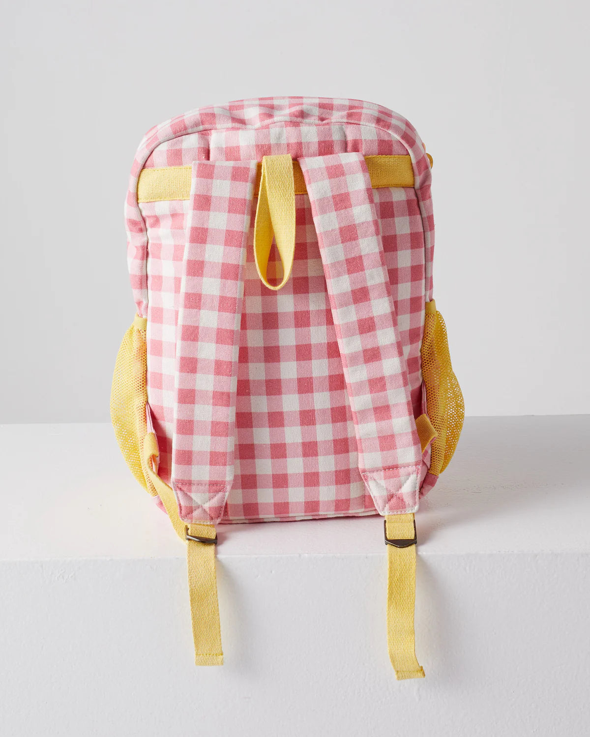KIP & CO FUNTIMES GINGHAM BACKPACK | The Ivy Plant Studio