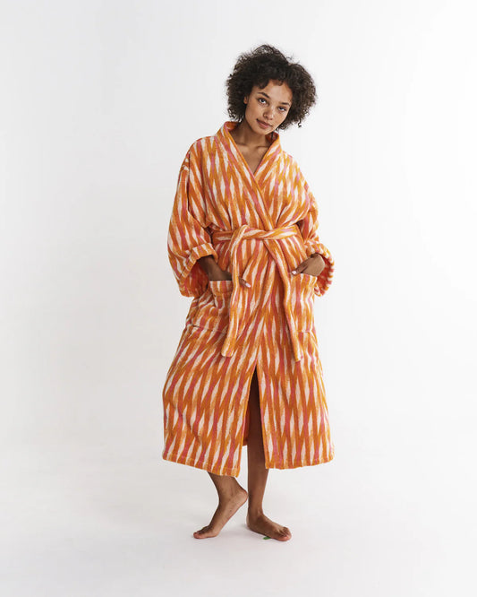 KIP & CO HATCH TERRY BATH ROBE | THE IVY PLANT STUDIO 