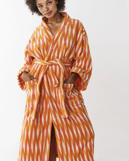 KIP & CO HATCH TERRY BATH ROBE | THE IVY PLANT STUDIO 