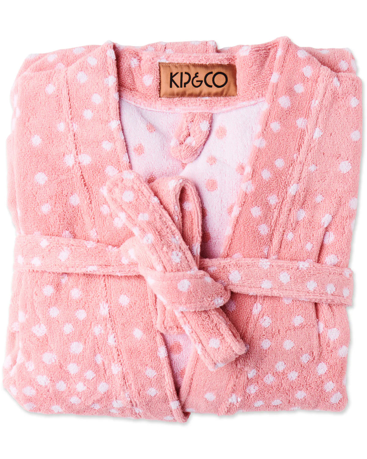 KIP & CO STRAWBERRY LAMINGTON PRINTED TERRY BATH ROBE | THE IVY PLANT STUDIO 