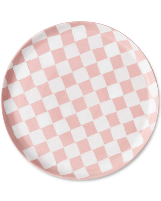 Kip & Co CHECKERED PLATE 2P SET | The Ivy Plant Studio 